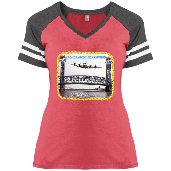 VP 56 2023 R1 Ladies' Game V-Neck T-Shirt