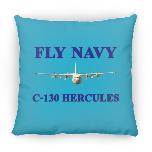 Fly Navy C-130 1 Pillow - Small Square