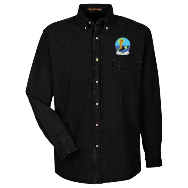 VP 60 1 Harriton LS Denim Shirt