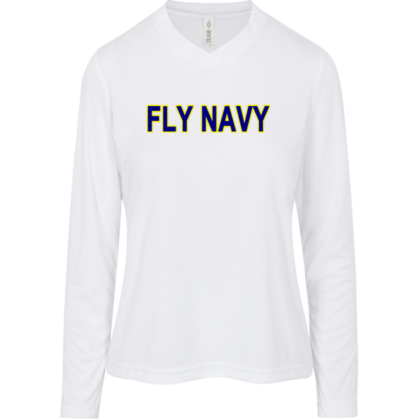 Fly Navy 2 Team 365 Ladies' Zone LS Tee