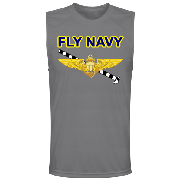 Fly Navy Tailhook 1 Team 365 Muscle T-Shirt