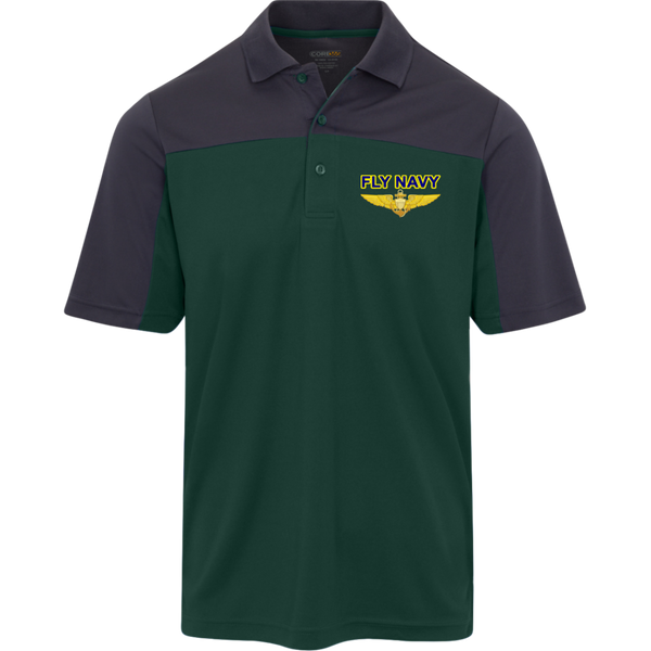 Fly Navy Aviator Core 365 Pique Polo