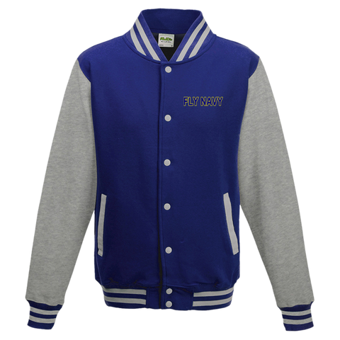 Fly Navy 2 Letterman Jacket