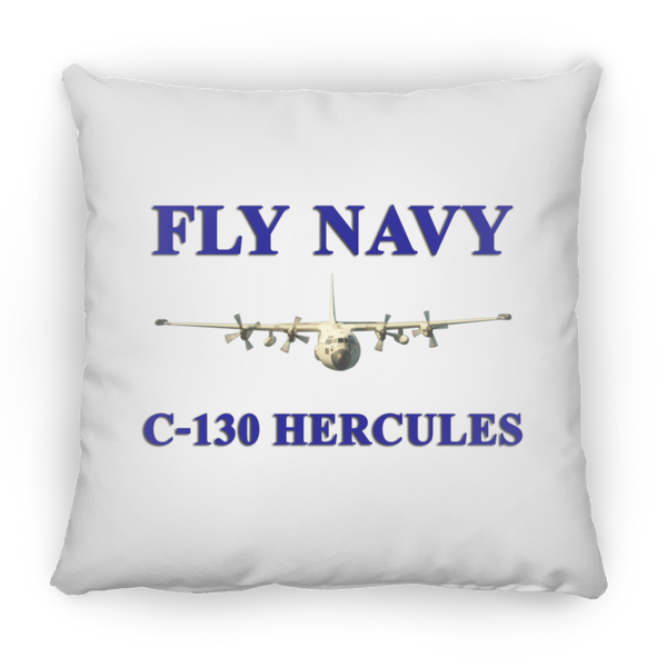 Fly Navy C-130 1 Pillow - Small Square