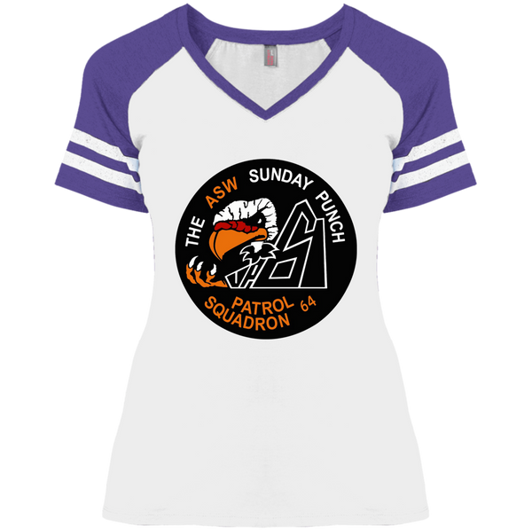 VP 64 1 Ladies' Game V-Neck T-Shirt