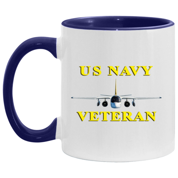 Navy Vet 3 Accent Mug - 11oz