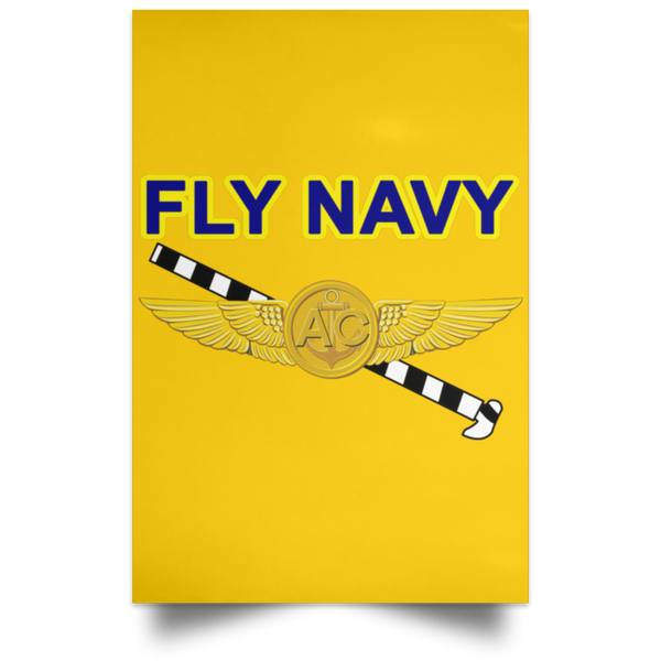 Fly Navy Tailhook 2 Poster - Portrait