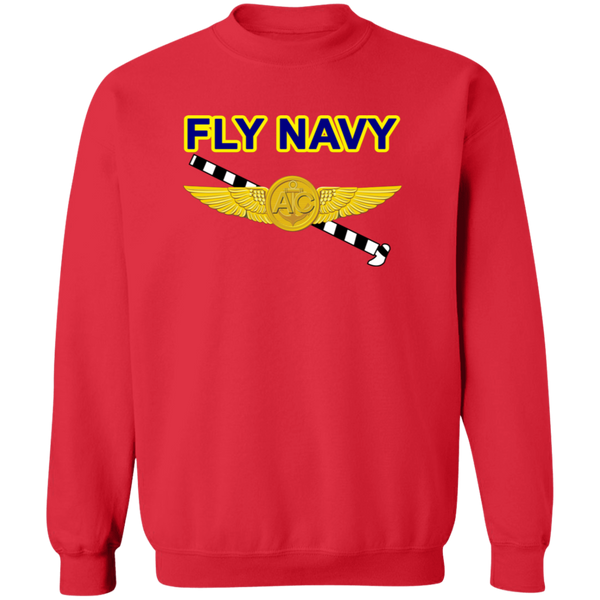 Fly Navy Tailhook 2 Crewneck Pullover Sweatshirt