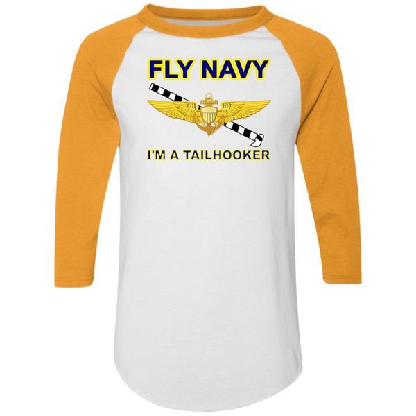 Fly Navy Tailhooker 1 Colorblock Raglan Jersey