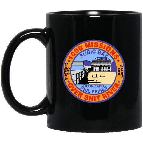 Subic Cubi Pt 02 Black Mug - 11oz