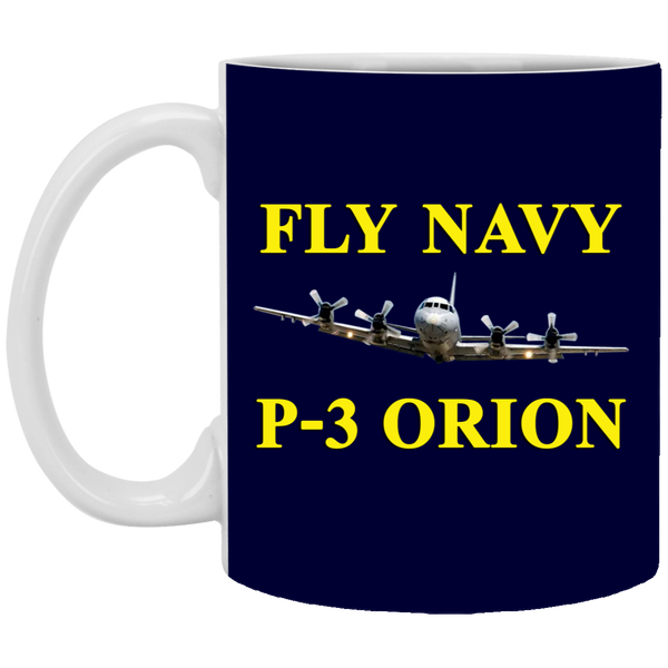 Fly Navy P-3 3 Mug - 11oz