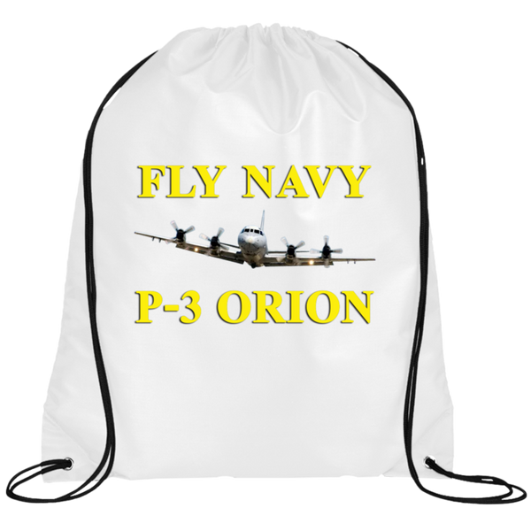 Fly Navy P-3 3 Drawstring Cinch Backpack