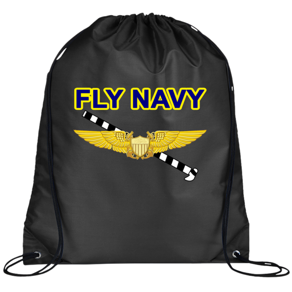 Fly Navy Tailhook 3 Drawstring Cinch Backpack