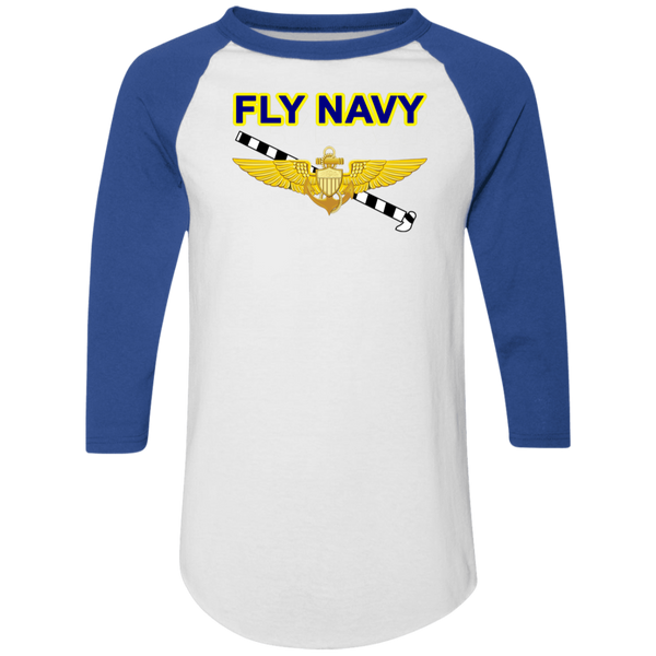 Fly Navy Tailhook 1 Colorblock Raglan Jersey