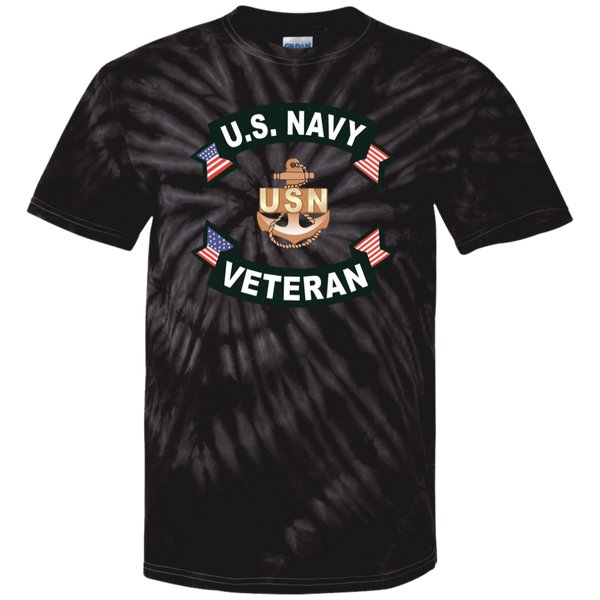 Navy Vet 1 Cotton Tie Dye T-Shirt