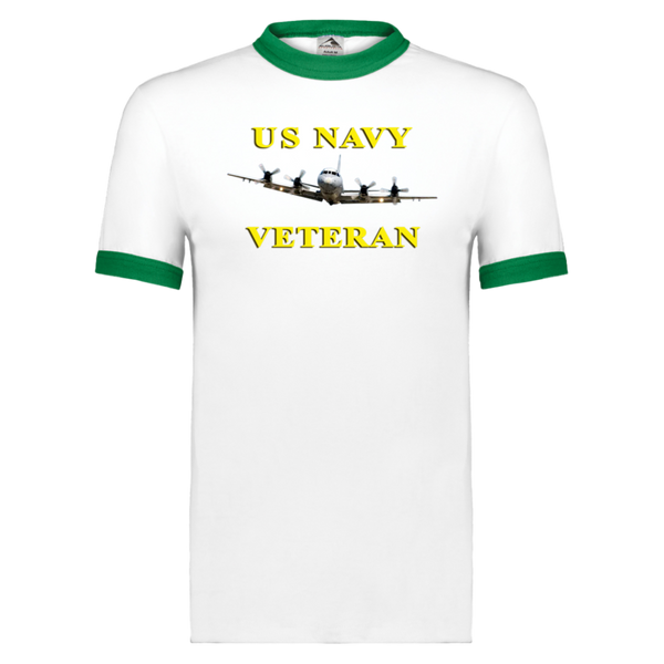 Navy Vet 2 Unisex Ringer Tee