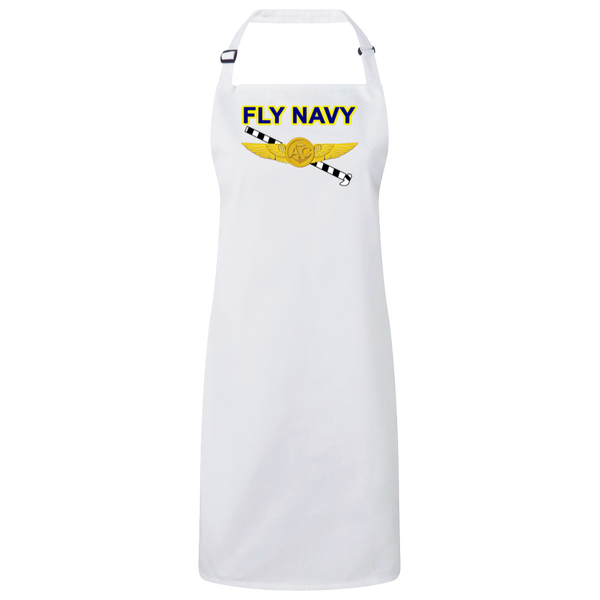 Fly Navy Tailhook 2 Unisex Bib Apron