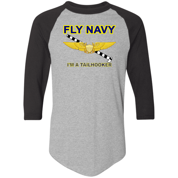 Fly Navy Tailhooker 3 Colorblock Raglan Jersey