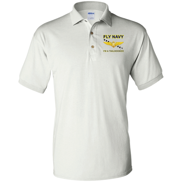 Fly Navy Tailhooker Jersey Polo Shirt