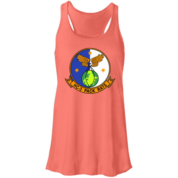 HC 03 3 Ladies' Flowy Racerback Tank