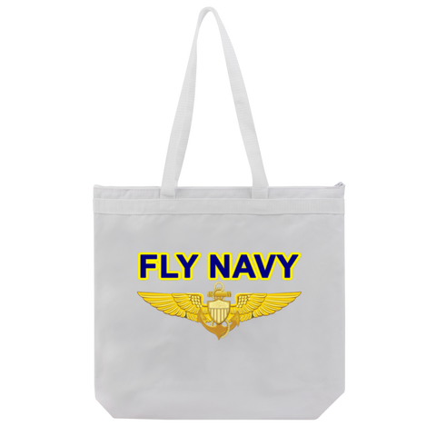 Fly Navy Aviator Melody Large Tote