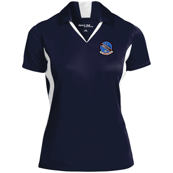 VAQ 129 3 Ladies' Colorblock Performance Polo