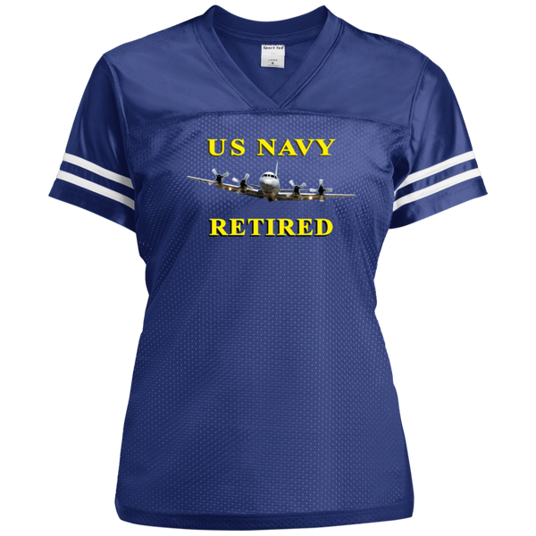 Navy Retired 1 Ladies' Replica Jersey