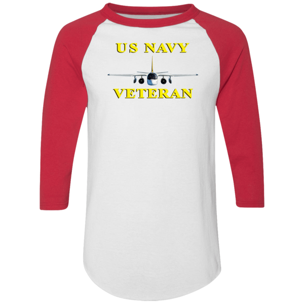 Navy Vet 3 Colorblock Raglan Jersey