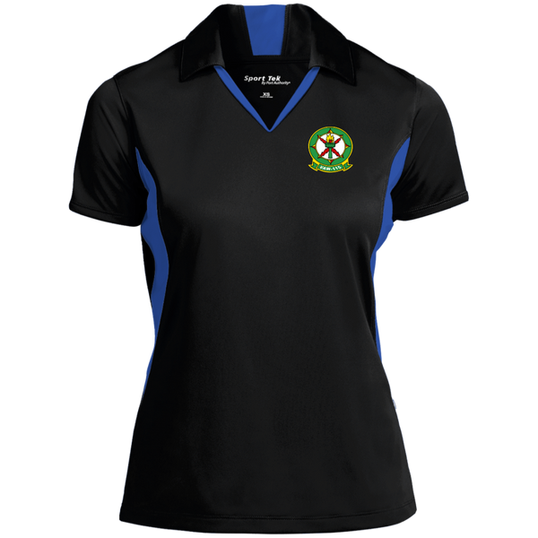 VAW 115 Ladies' Colorblock Performance Polo