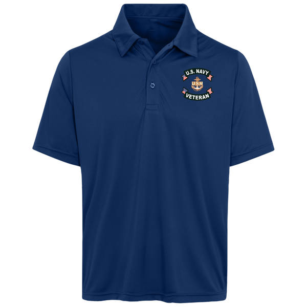 Navy Vet 1 Team 365 Zone Polo