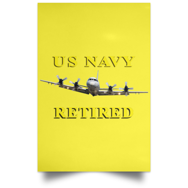 Navy Retired 1 Poster - Portrait