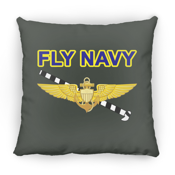 Fly Navy Tailhook 1 Pillow - Small Square