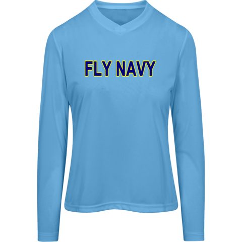 Fly Navy 2 Team 365 Ladies' Zone LS Tee