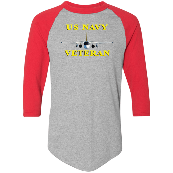 Navy Vet 3 Colorblock Raglan Jersey