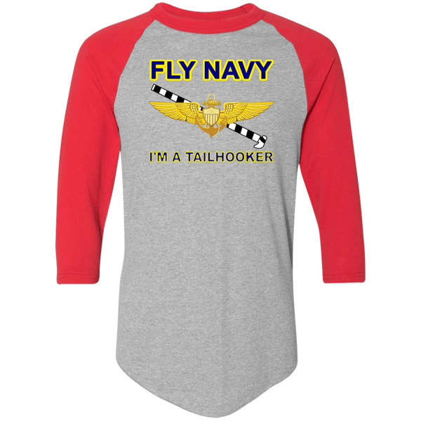 Fly Navy Tailhooker 1 Colorblock Raglan Jersey