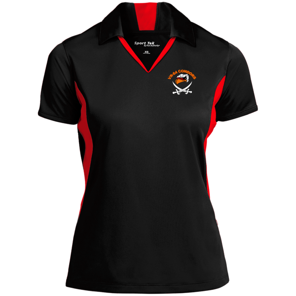 VR 64 3 Ladies' Colorblock Performance Polo