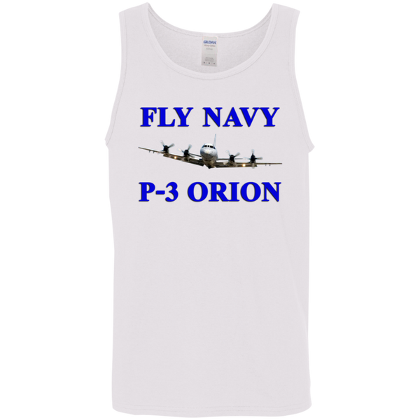 Fly Navy P-3 1 Cotton Tank Top