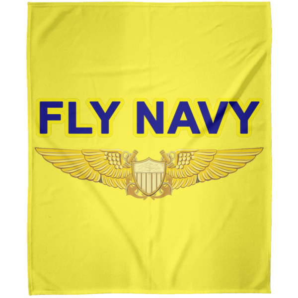 Fly Navy NFO Blanket - Arctic Fleece 50x60