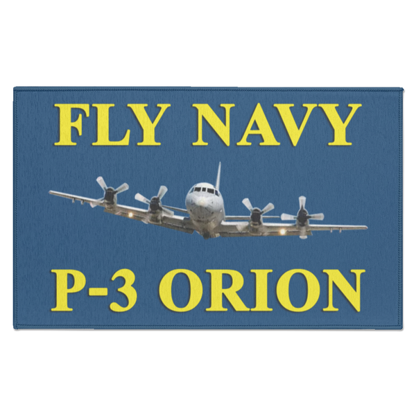 Fly Navy P-3 3 Indoor Doormat