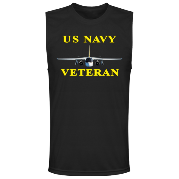 Navy Vet 3 Team 365 Muscle T-Shirt