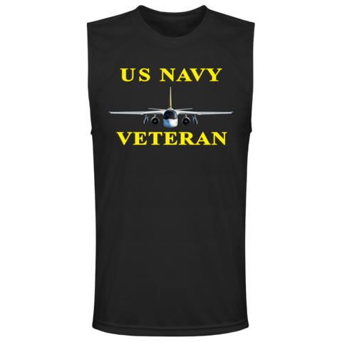 Navy Vet 3 Team 365 Muscle T-Shirt