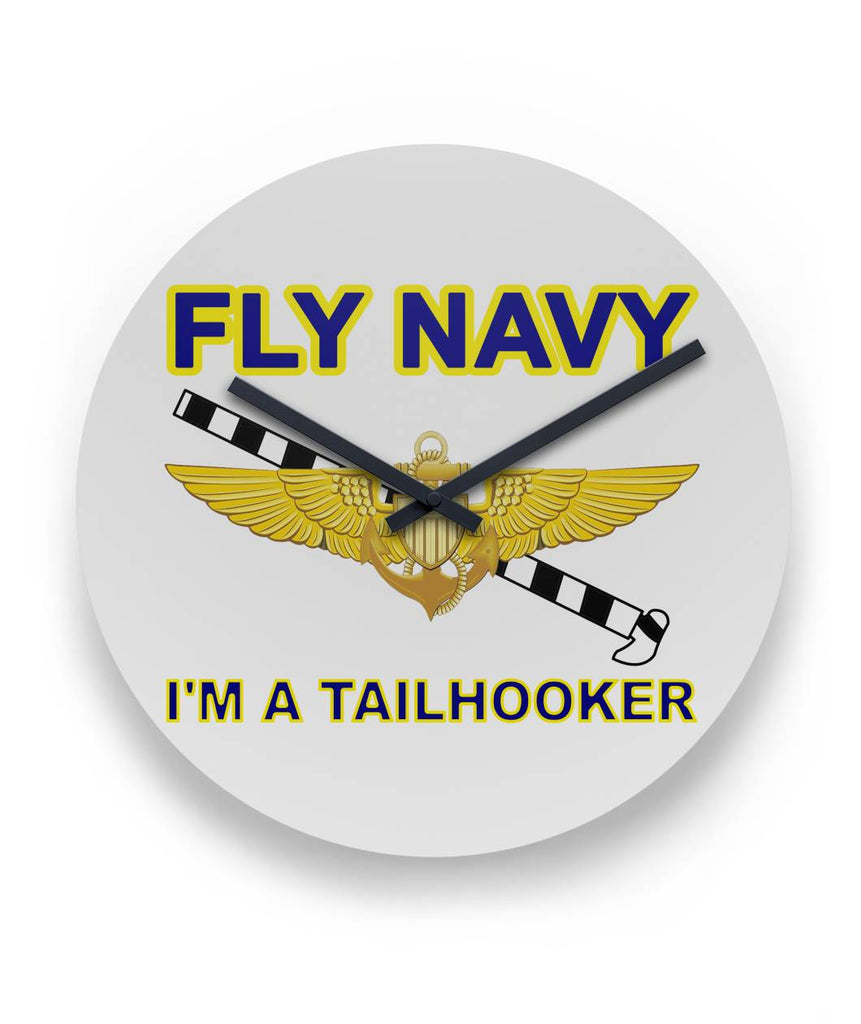 Fly Navy Tailhooker 1 Clock