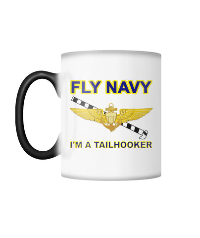 Fly Navy Tailhooker Color Changing Mug