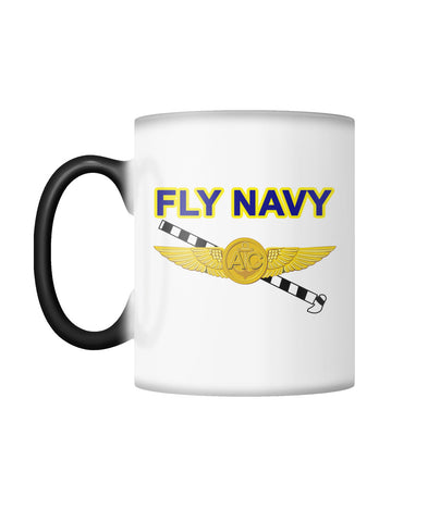 Fly Navy Tailhook 2 Color Changing Mug