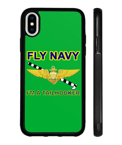 Fly Navy Tailhooker iPhone X Case