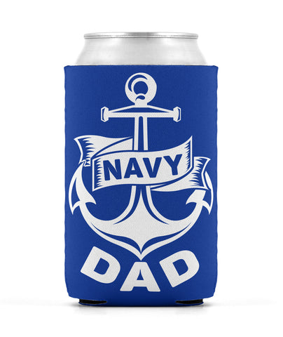 Navy Dad 1 Can Sleeve