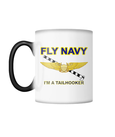 Fly Navy Tailhooker 3 Color Changing Mug