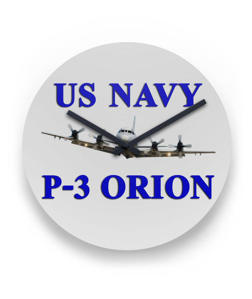 US Navy P-3 1 Clock