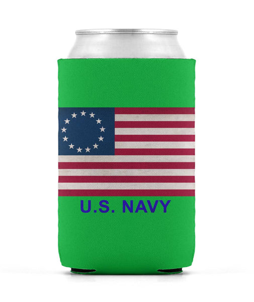 Betsy Ross USN Can Sleeve