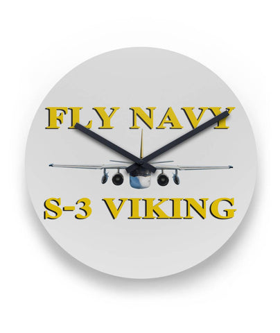 Fly Navy S-3 3 Clock